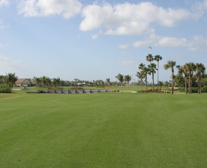 green grass of Jack Nicklaus Golf Course Reopening