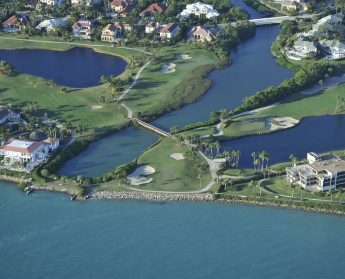 aerial image of sailfish point