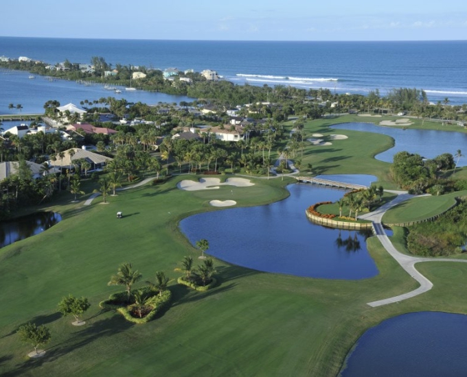 Jack Nicklaus Golf Course and community Aerial - Sailfish Poin