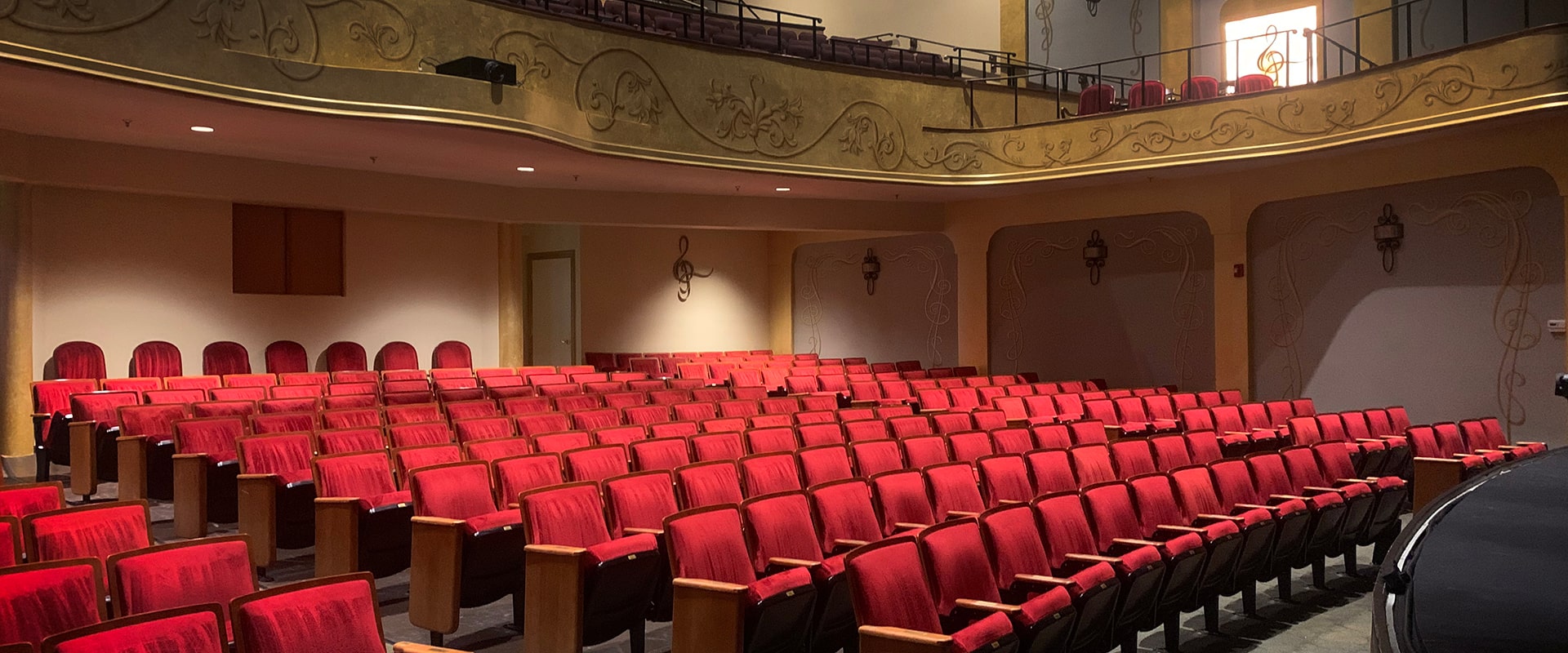 interior of the lyric theatre