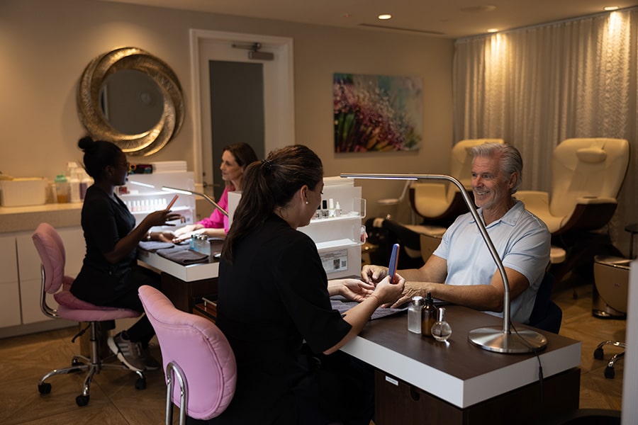 nail salon at sailfish point