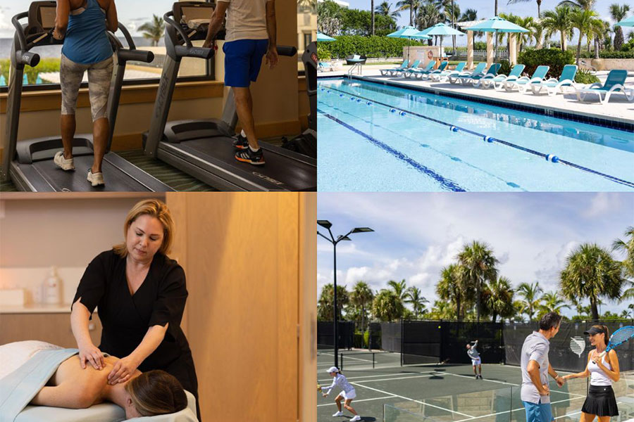 Spa, Swimming, Tennis, And Exercise