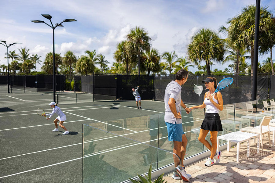Coastal Community tennis courts