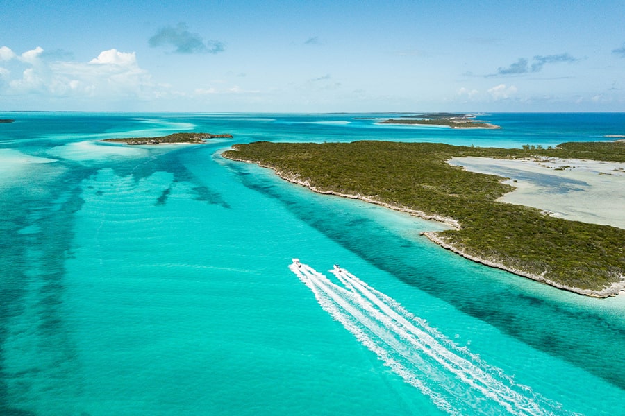 The Bahamas aerial