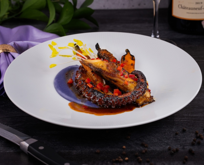 Sailfish Dinner - Octopus