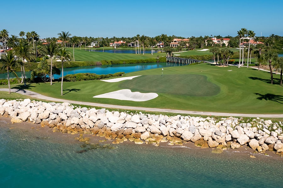 Waterfront Golf COurse in Stuart