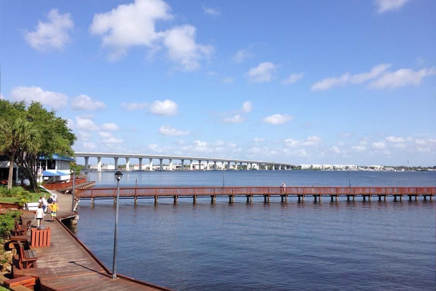 Stuart Florida Downtown Riverwalk