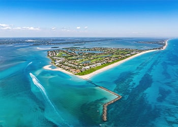 See How This Intersection of Florida’s Ocean, River, and Lagoon Is Nearly Picture Perfect
