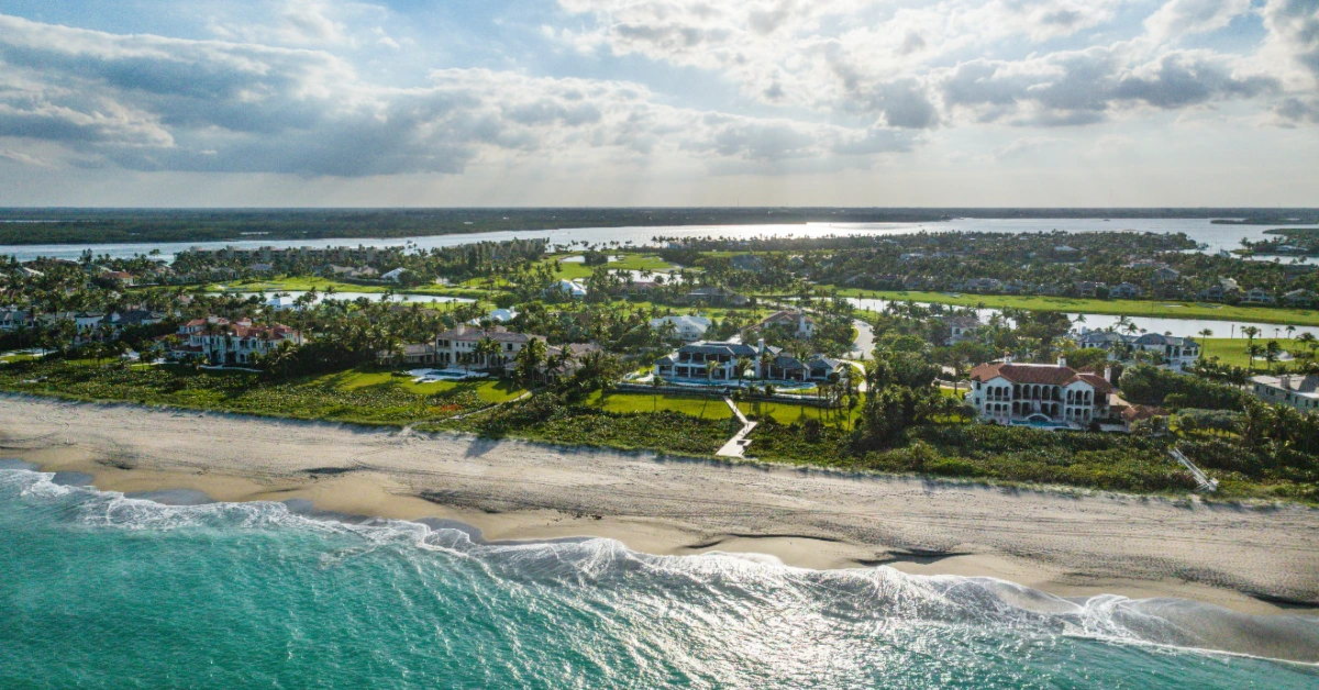 Luxury oceanfront estate on the Treasure Coast in Stuart Florida